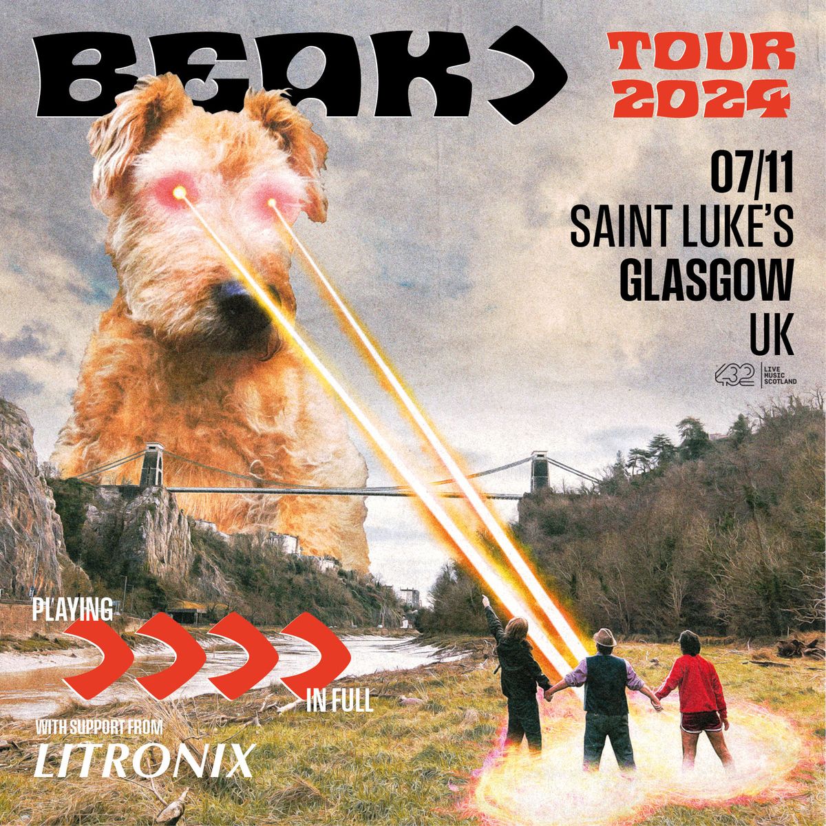 BEAK> + Litronix \/ Saint Luke's, Glasgow \/ 07.11.24