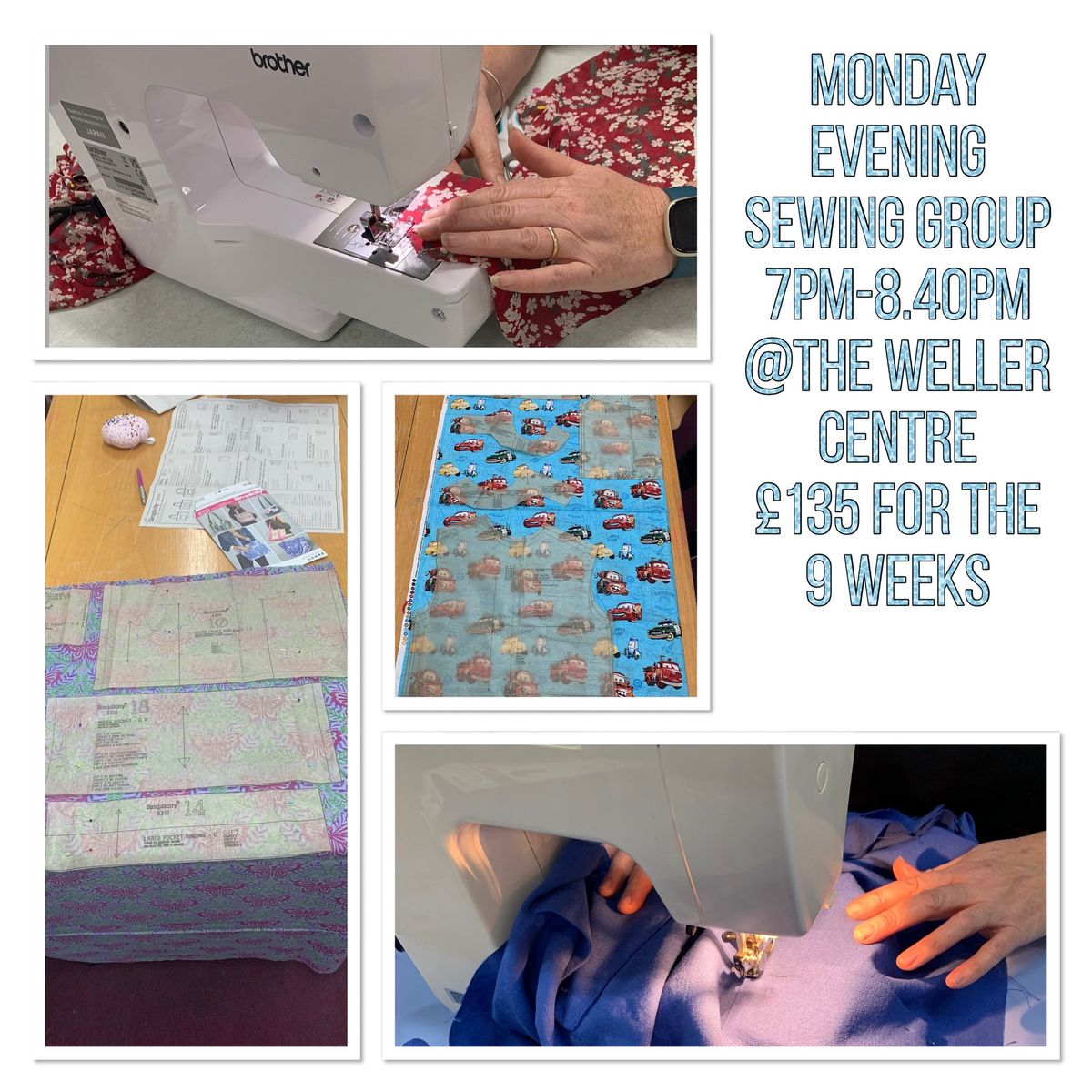 Monday evening sewing group