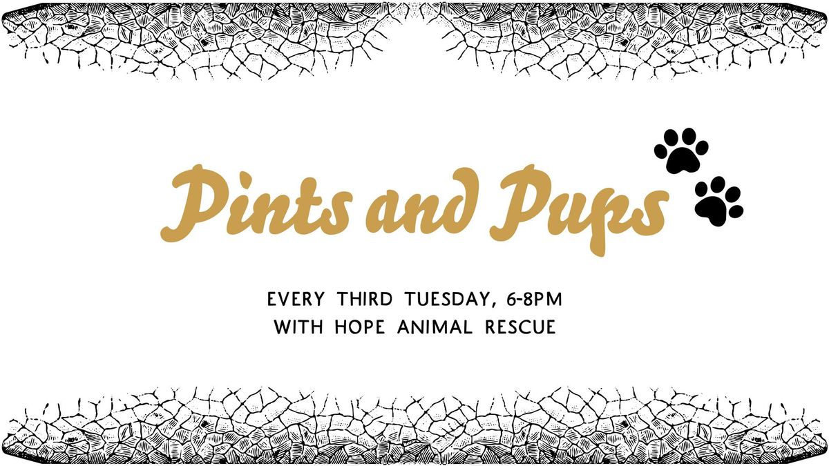 Pints & Pups with Hope Animal Rescue