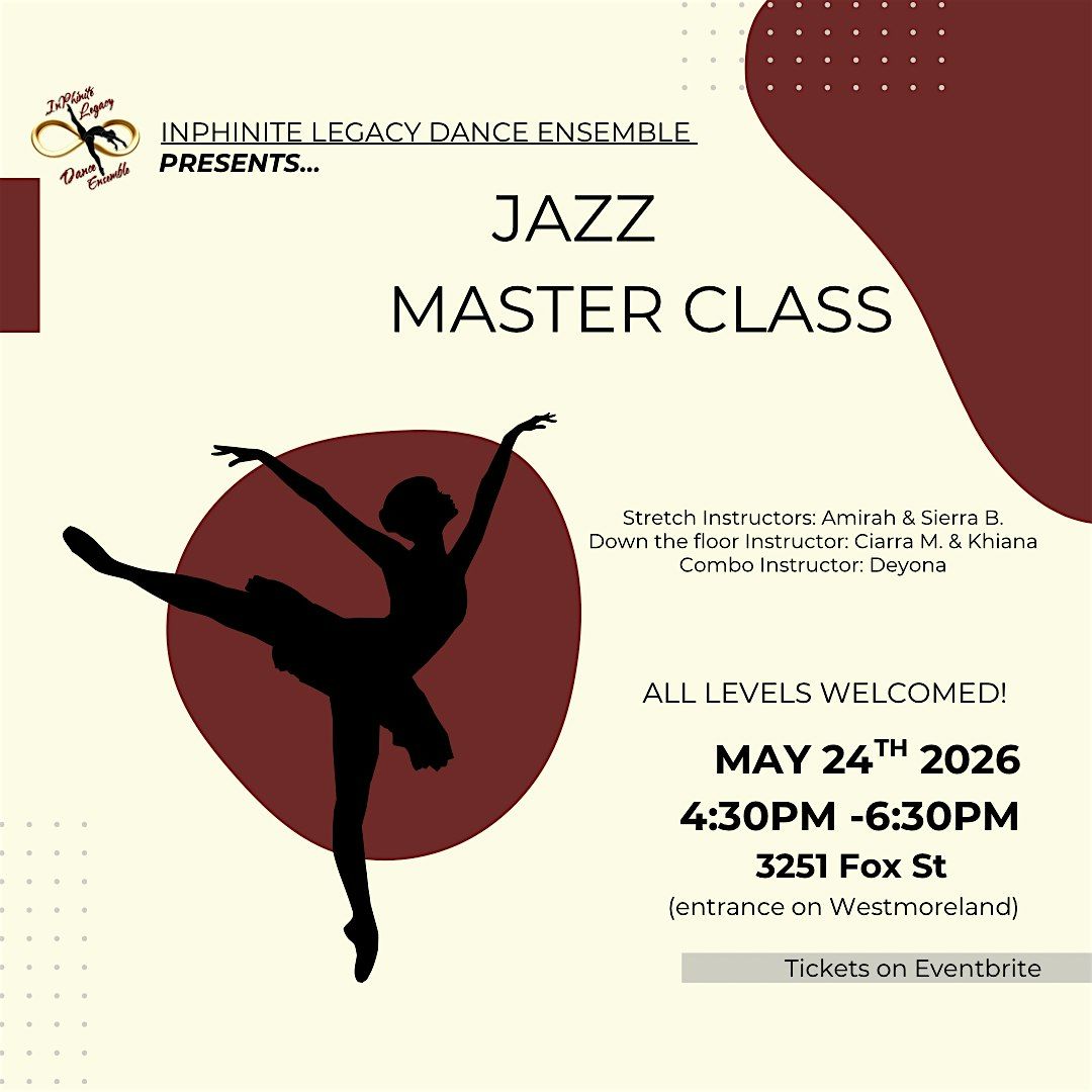 Jazz Class Fundraiser