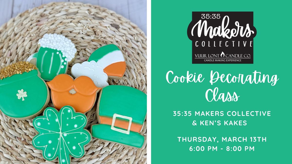 St. Patrick's Day Cookie Decorating Class