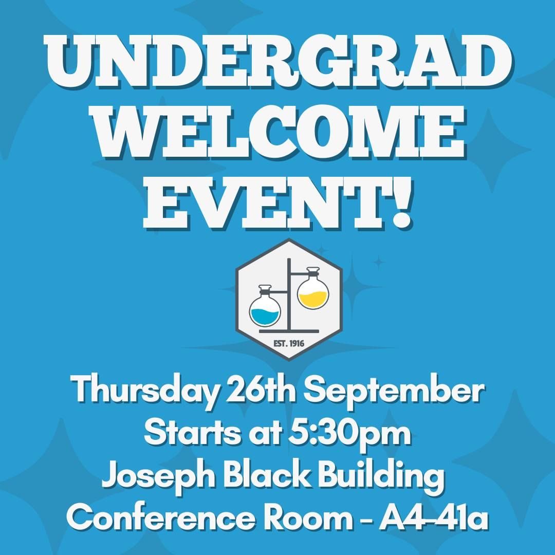 Chemistry Undergrad Welcome Event