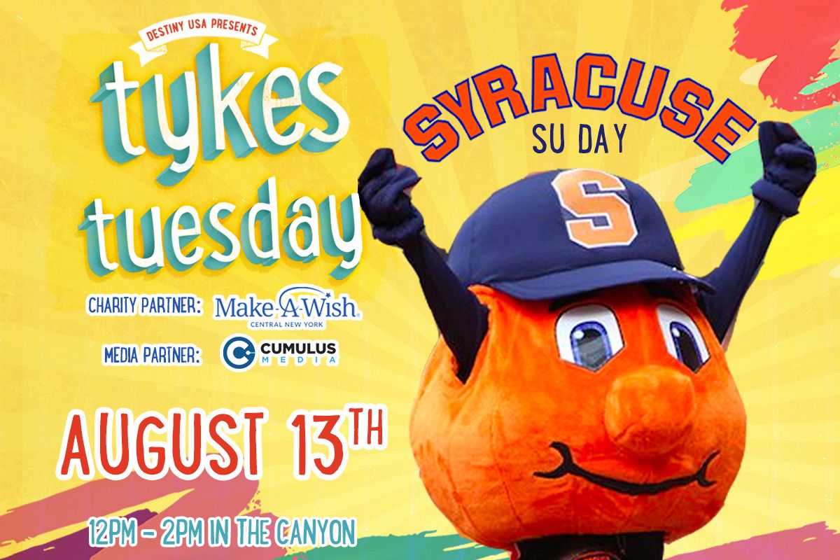 Tykes Tuesday: Syracuse University Day