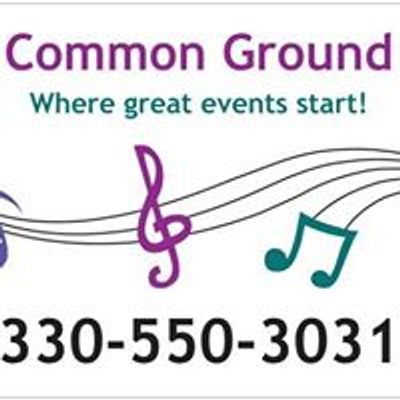 Common Ground Entertainment Schedule