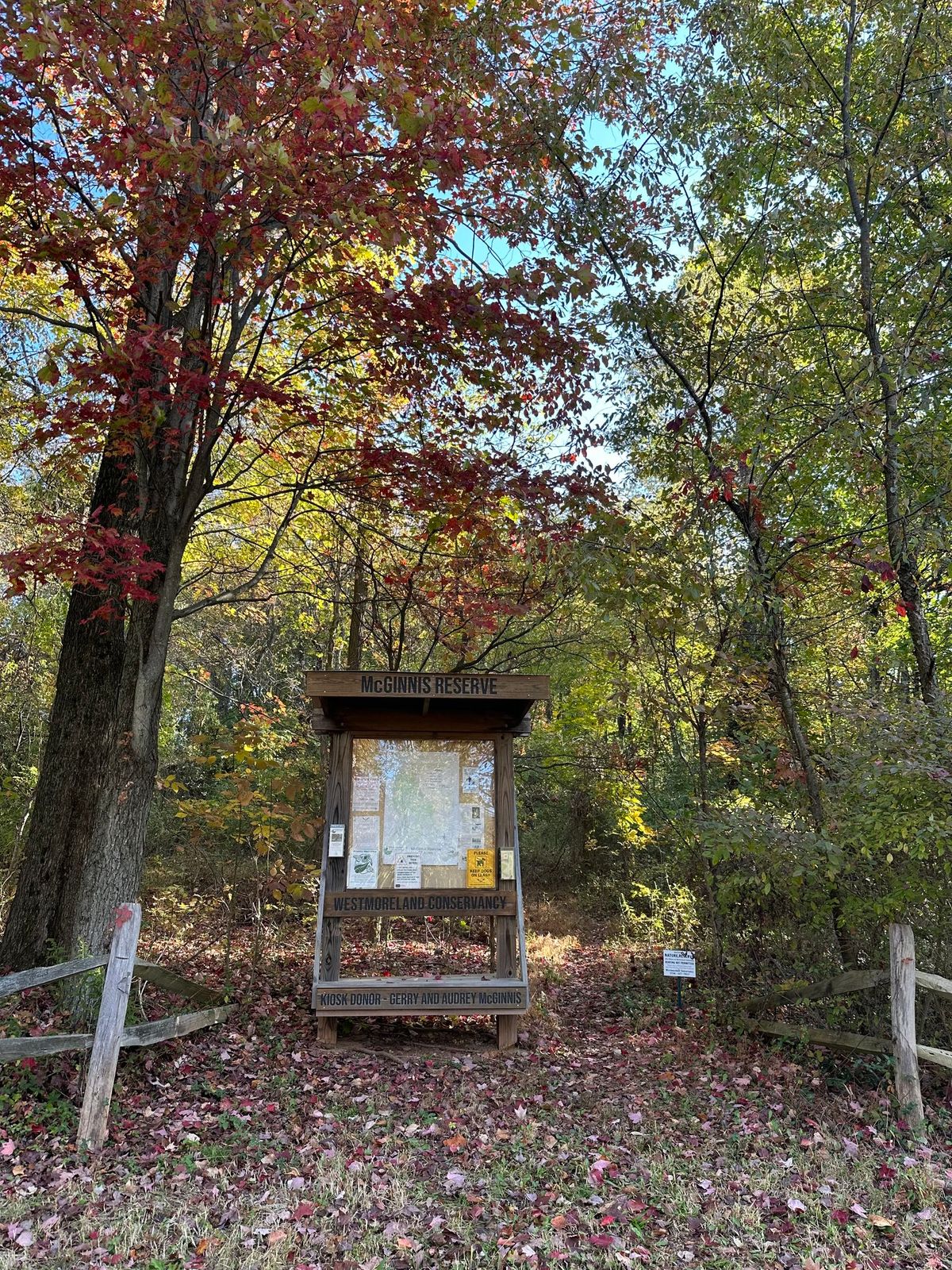 First Day of Spring Hike at the McGinnis Reserve