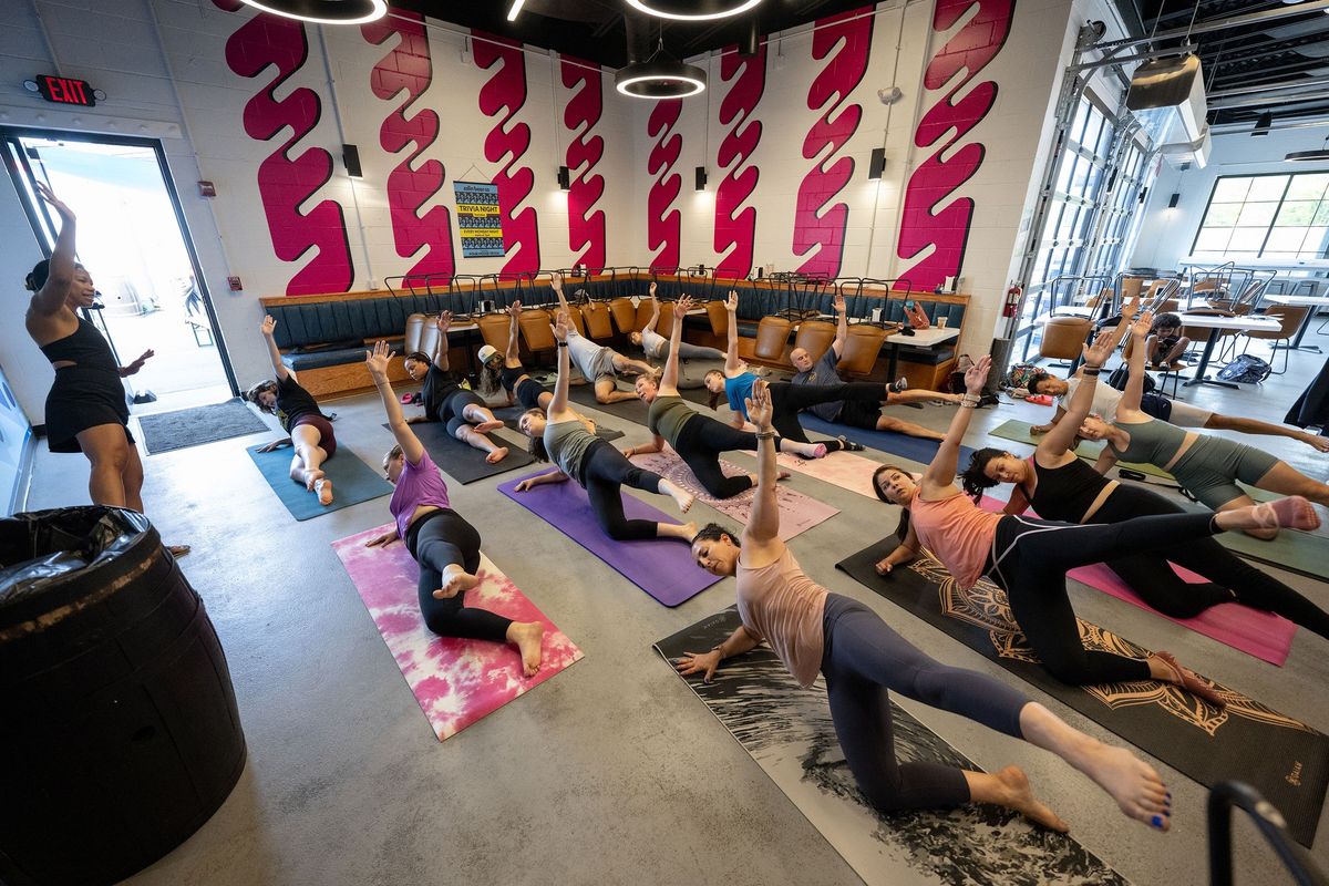 Pilates & Yoga at Aslin Brewery