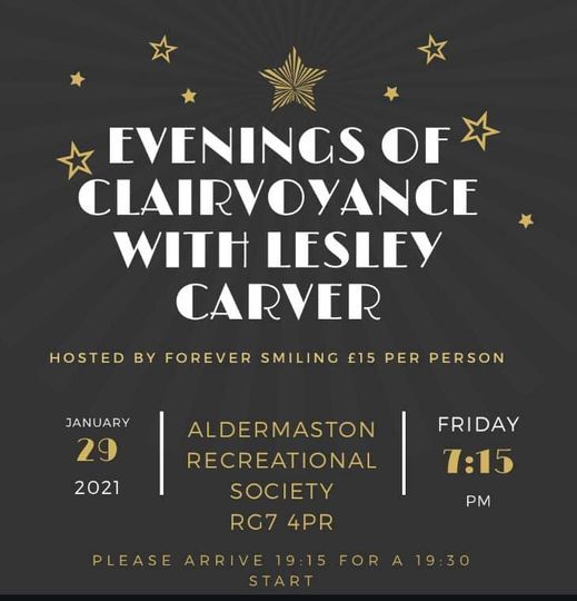 Forever Smiling are hosting Evenings of Clairvoyance