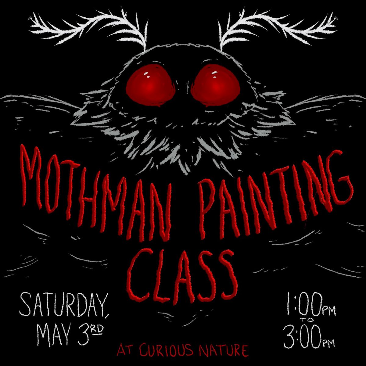 Mothman Painting Class