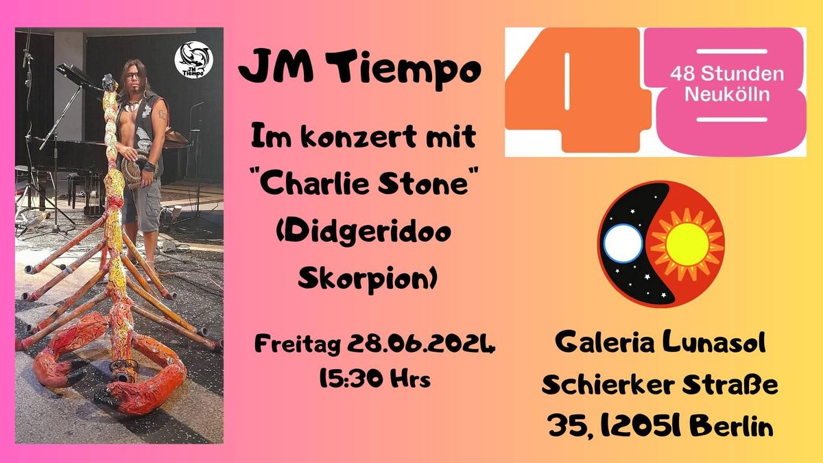 JM Tiempo + Charlie Stone