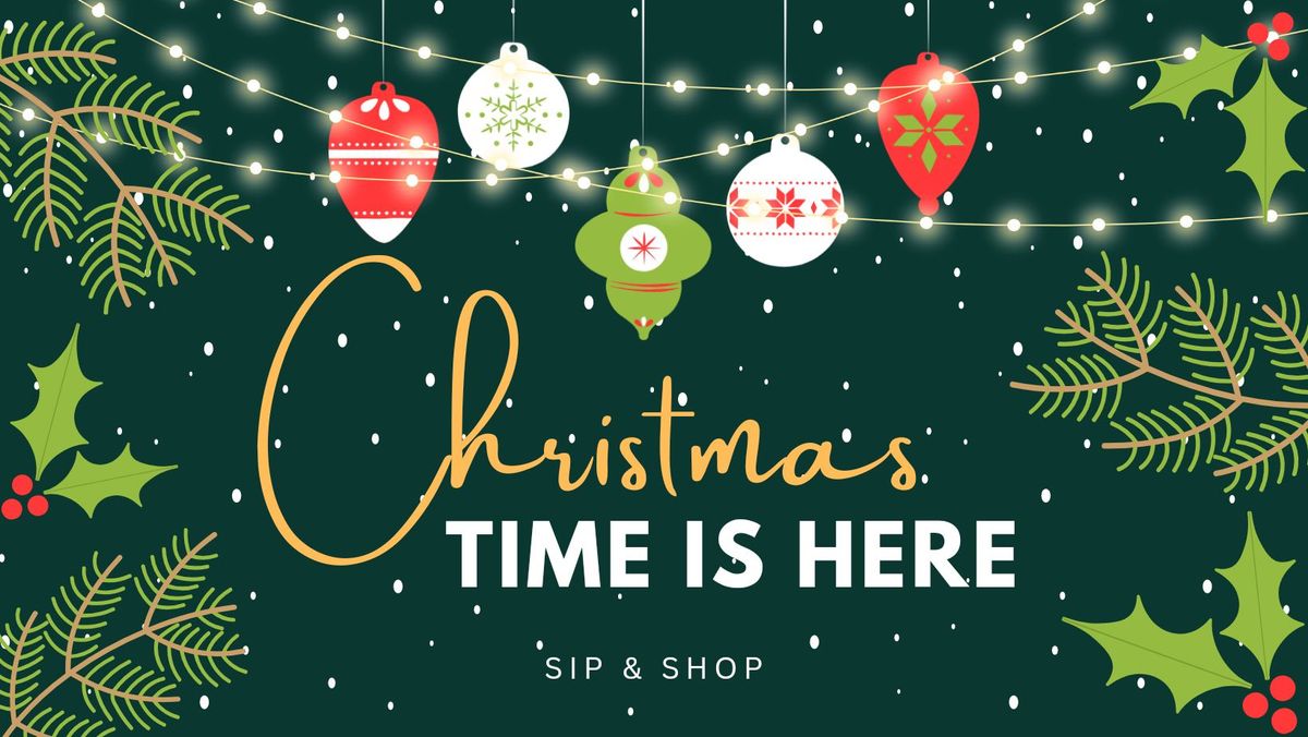 Holiday Sip & Shop