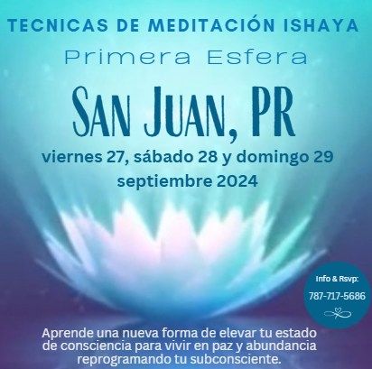 Curso T\u00e9cnicas de Meditaci\u00f3n Ishaya