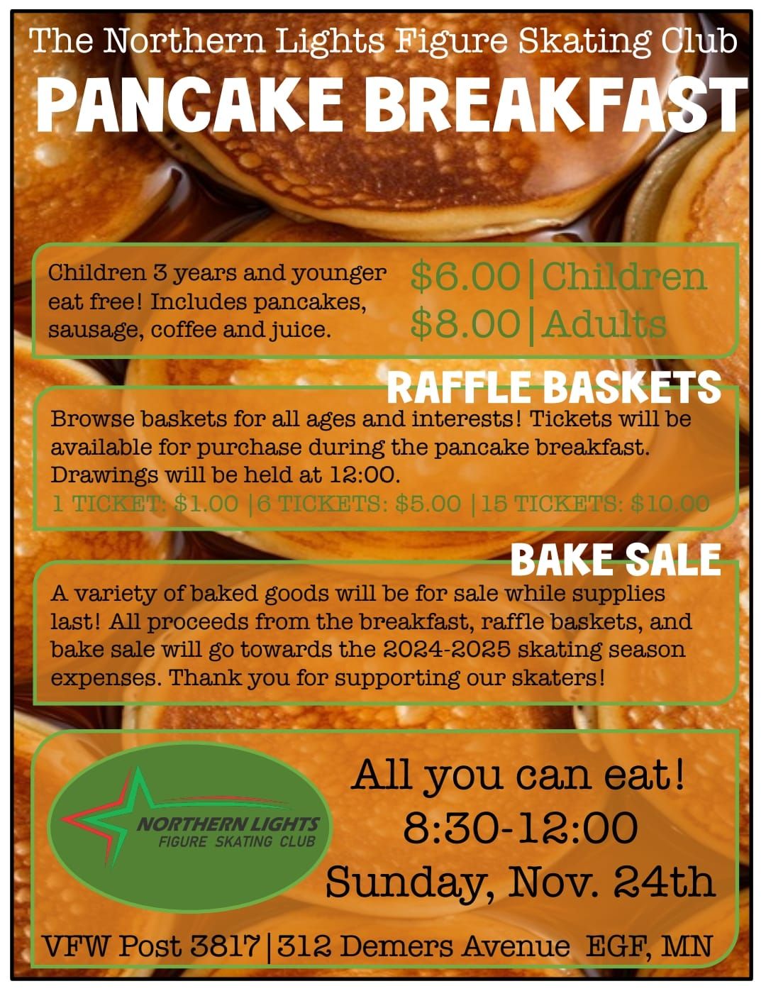 NLFSC Pancake Breakfast