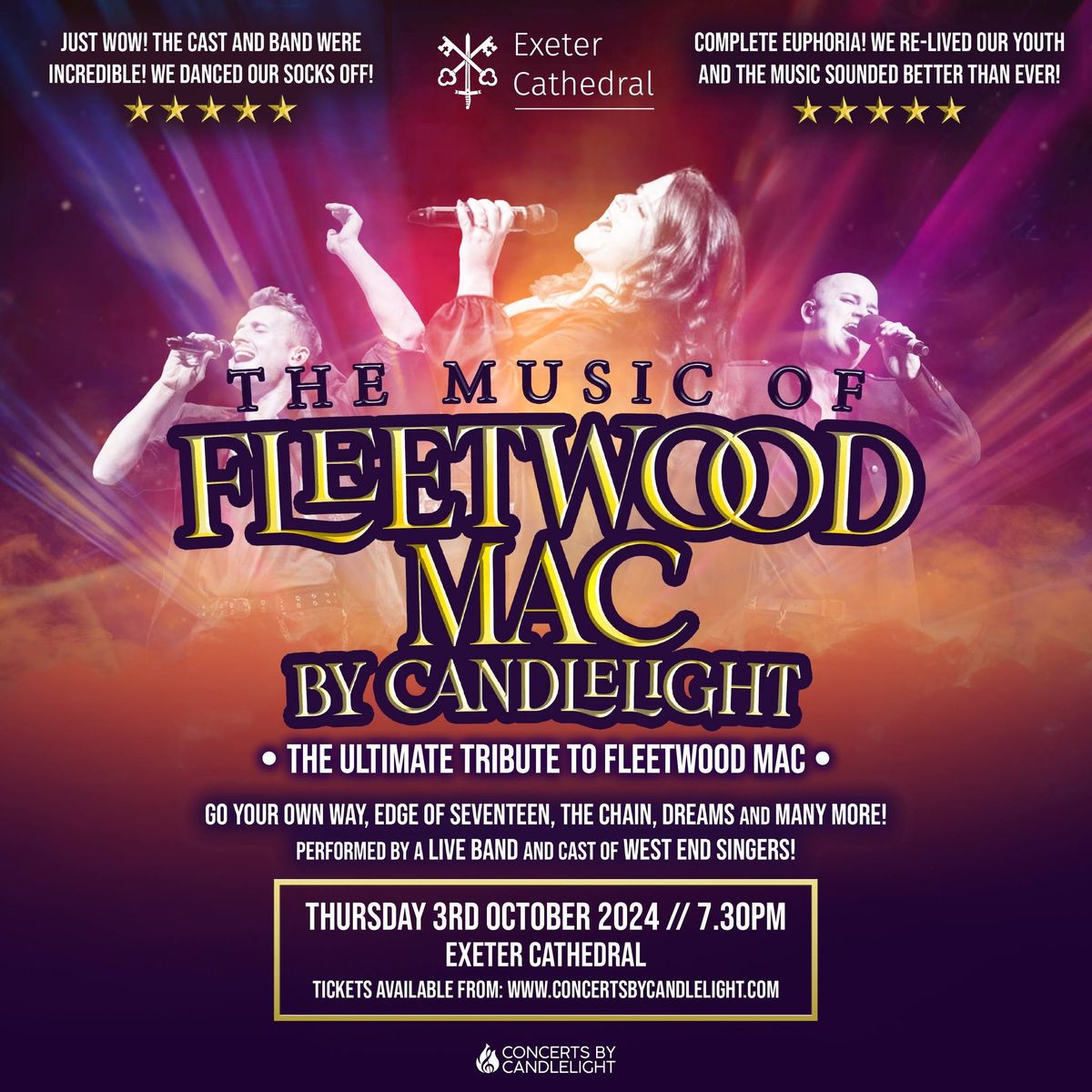 The Music Of Fleetwood Mac By Candlelight At Exeter Cathedral