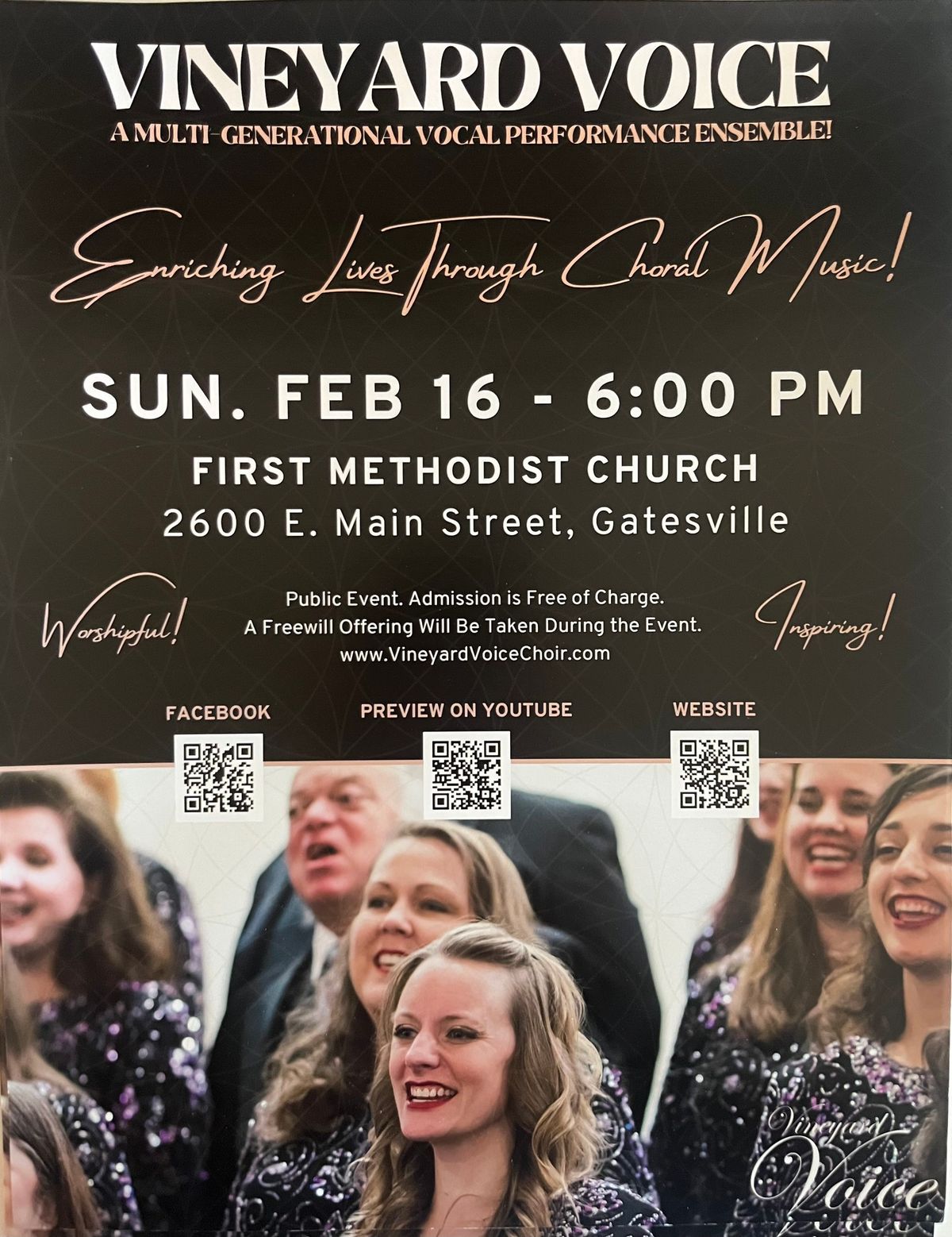 Join us on Sunday, February 16th, 2025