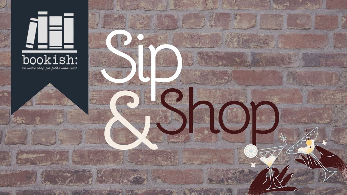 Sip & Shop with Bookish