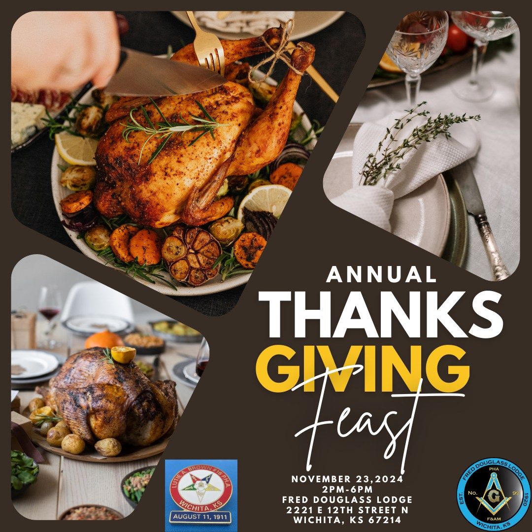 Fred Douglass Lodge Annual Thanksgiving Feast