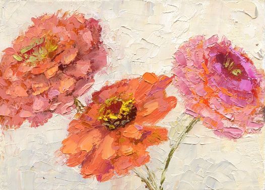 Fresh Florals - online painting class