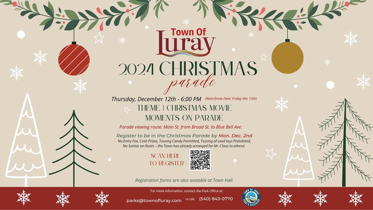 2024 Luray Christmas Parade