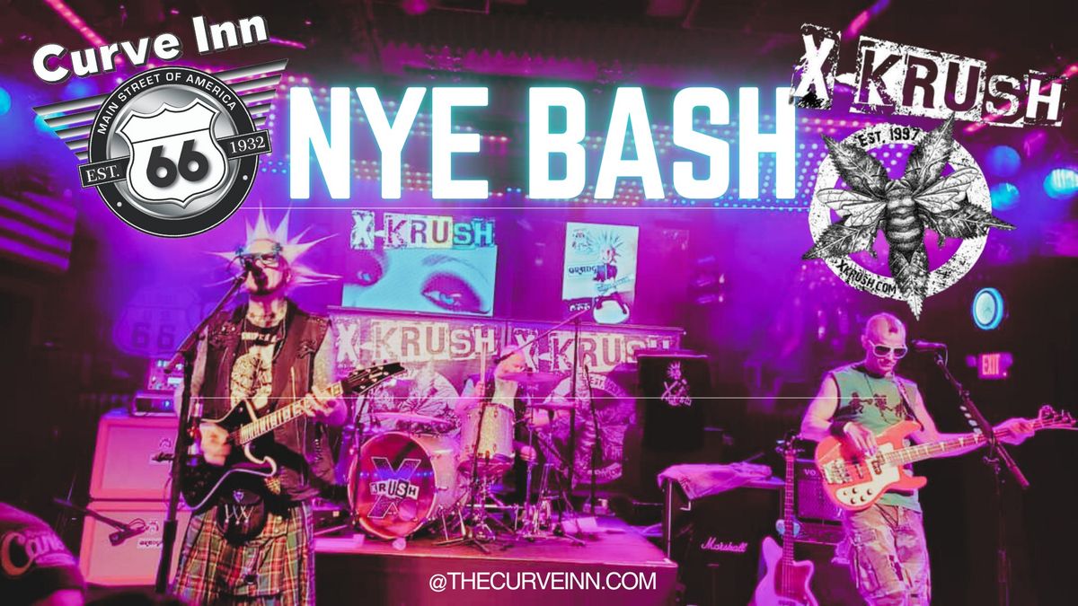 New Years Eve Bash with X-Krush at The Curve Inn