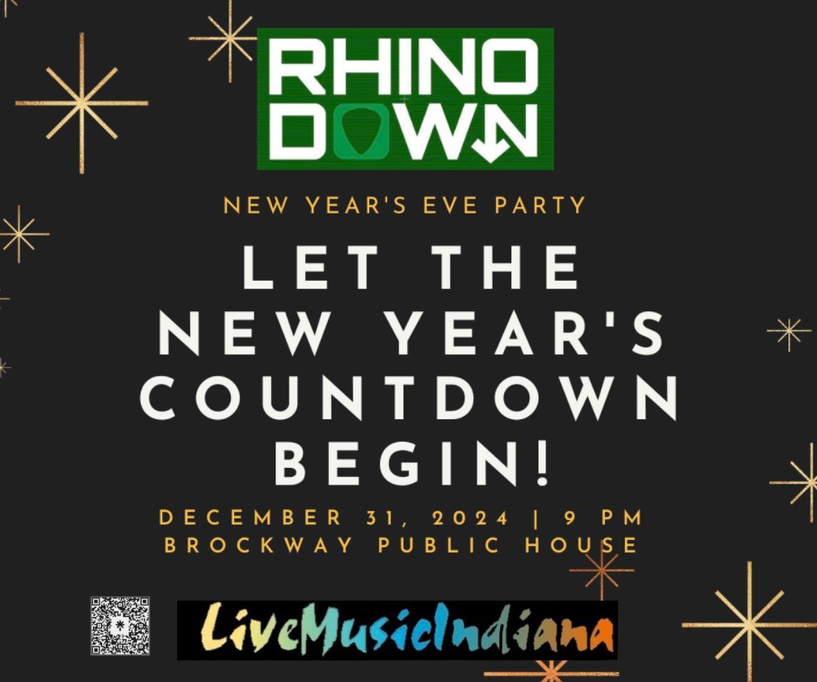 Rhino Down's NYE Party at Brockway Pub!!!