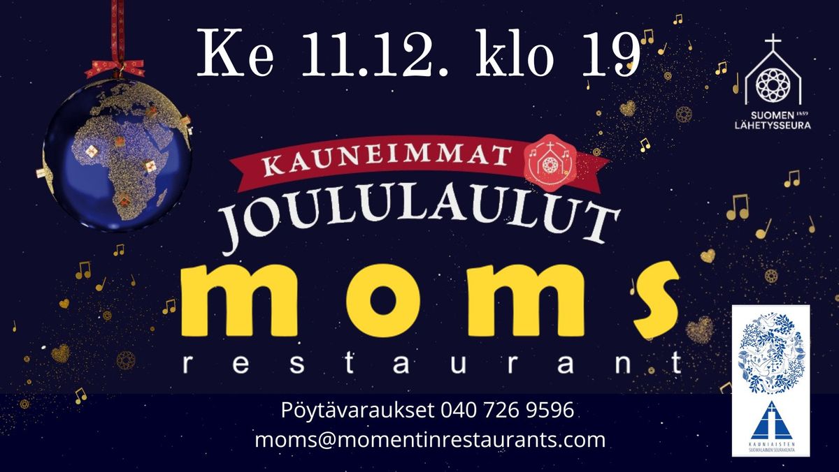 Momsin Kauneimmat Joululaulut