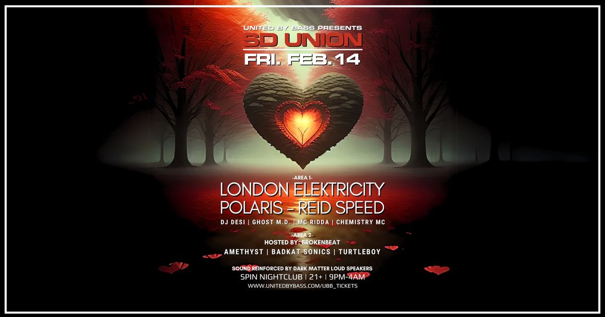 SD Union w\/ London Elektricity + Polaris + Reid Speed