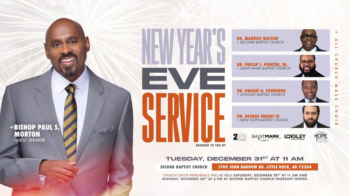 Partnered New Years Eve Service ft. Bishop Paul Morton