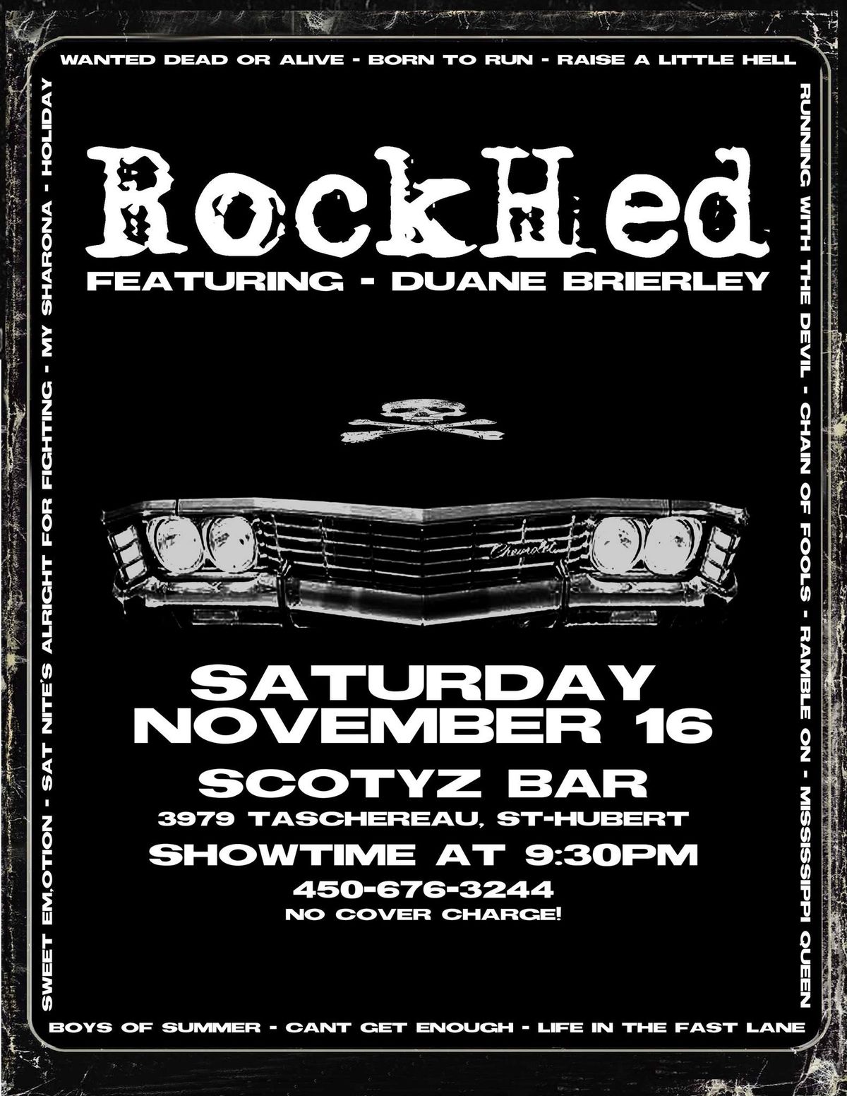 Rockhed Show feat Duane Brierley