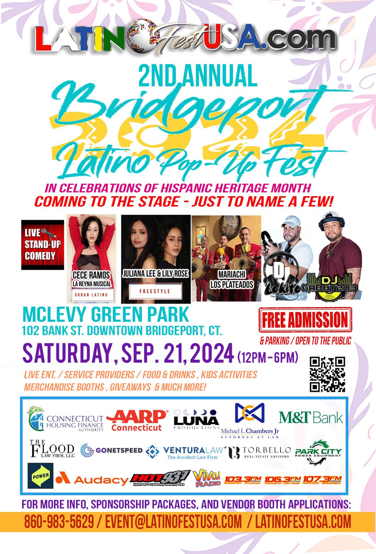 2nd Annual BRIDGEPORT Latino 'POP-UP' Fest USA 2024