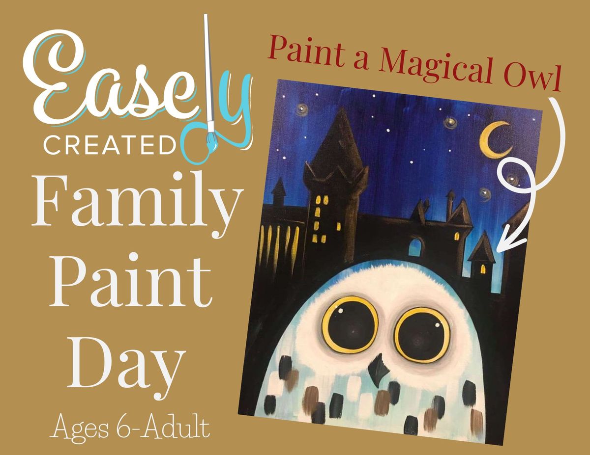 Family Paint Day (Open to all ages over 6) at Easely Created