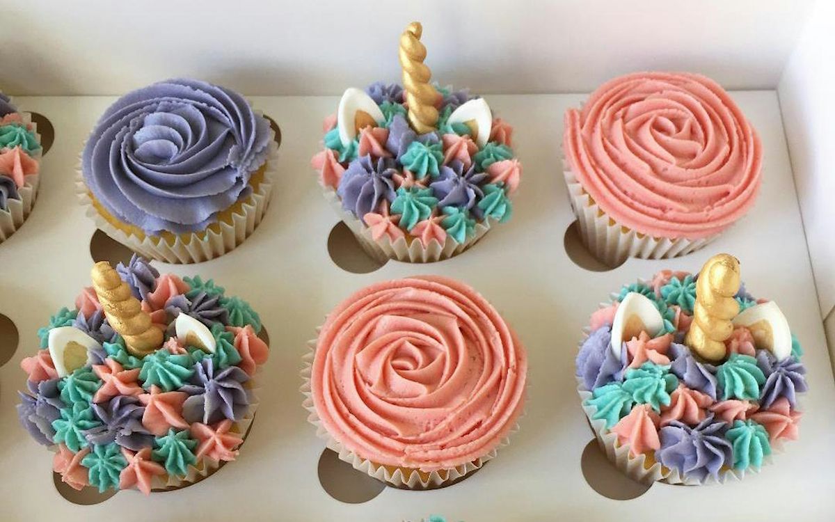 All ages unicorn cupcake class