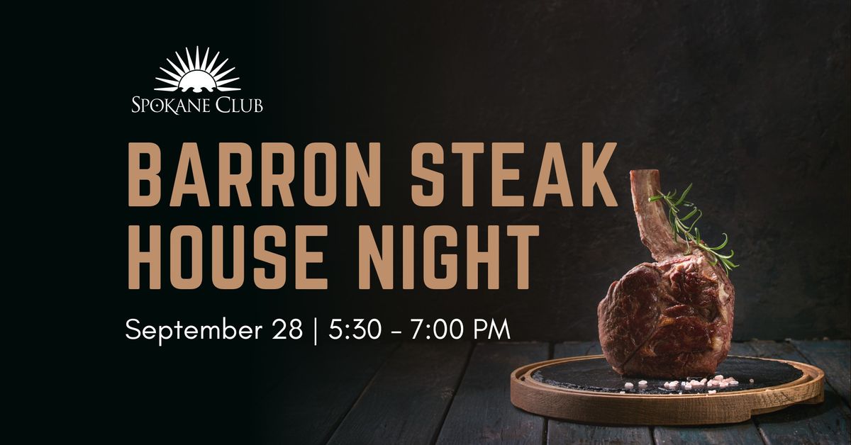 Barron Steak House Night