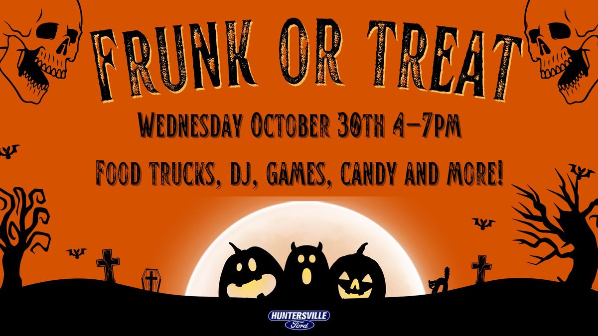 Frunk or Treat at Huntersville Ford!