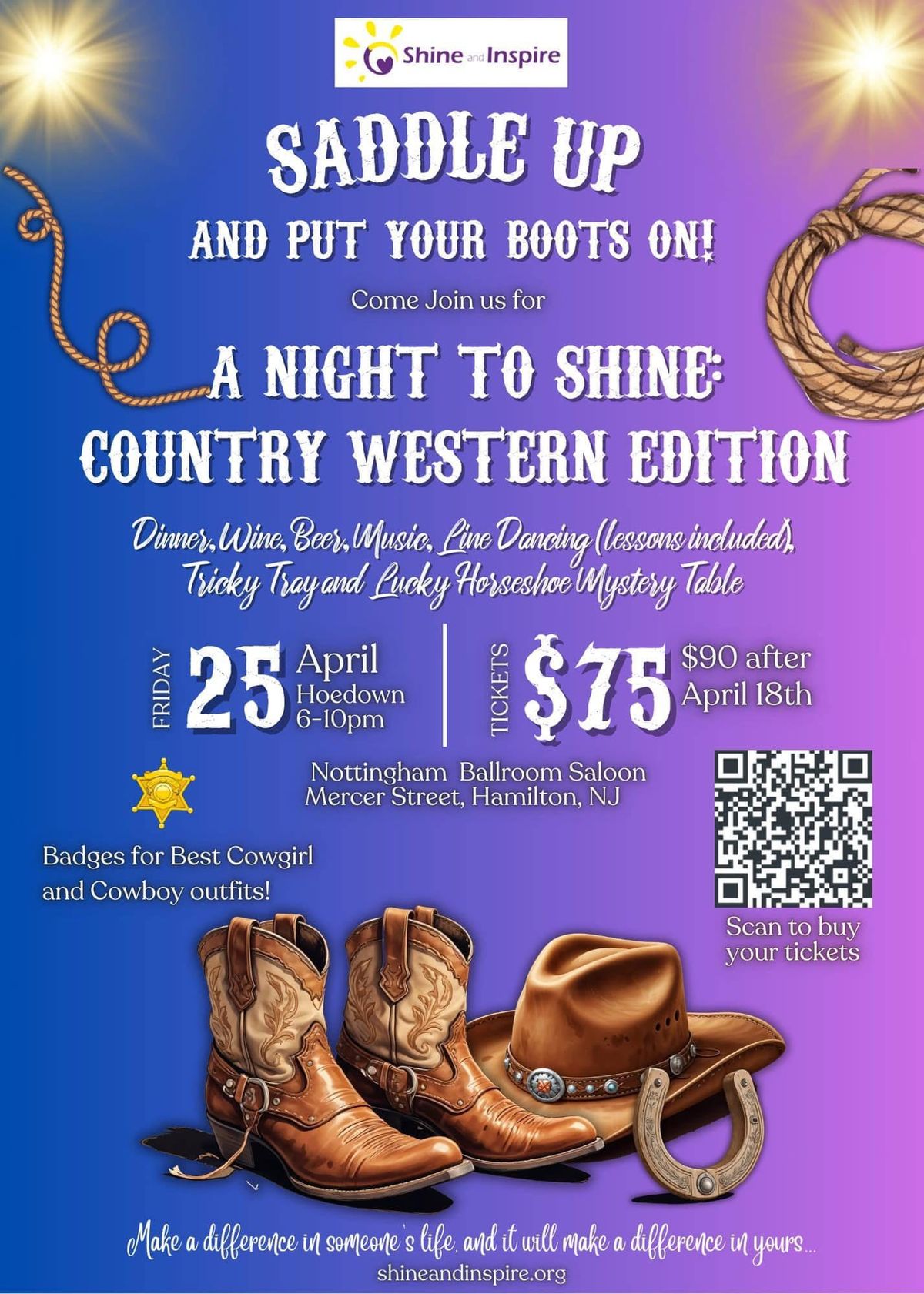 A Night to Shine:Country Western Edition