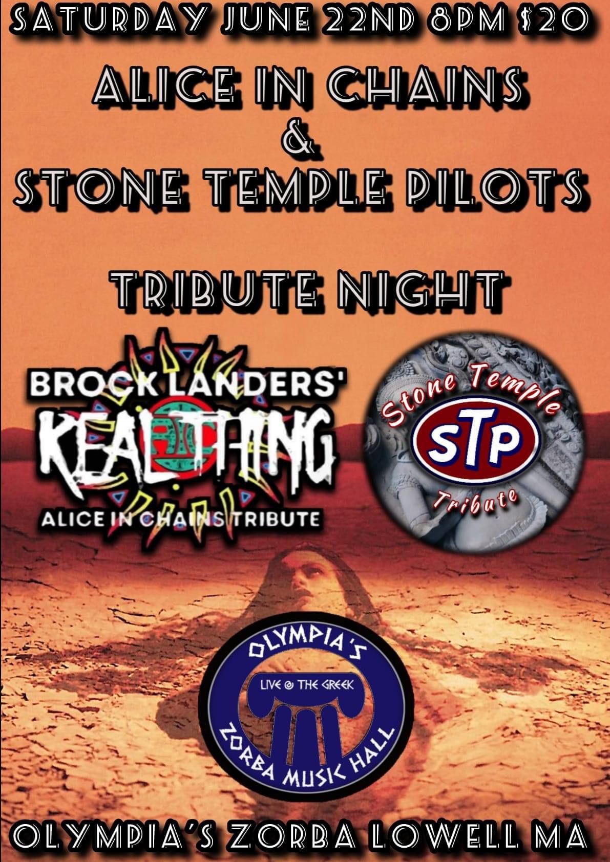 Alice in Chains & Stone Temple Pilots Tribute Night