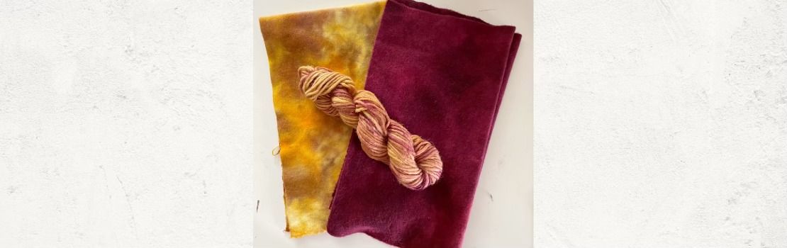 Dyeing with Frozen Wool - November 2