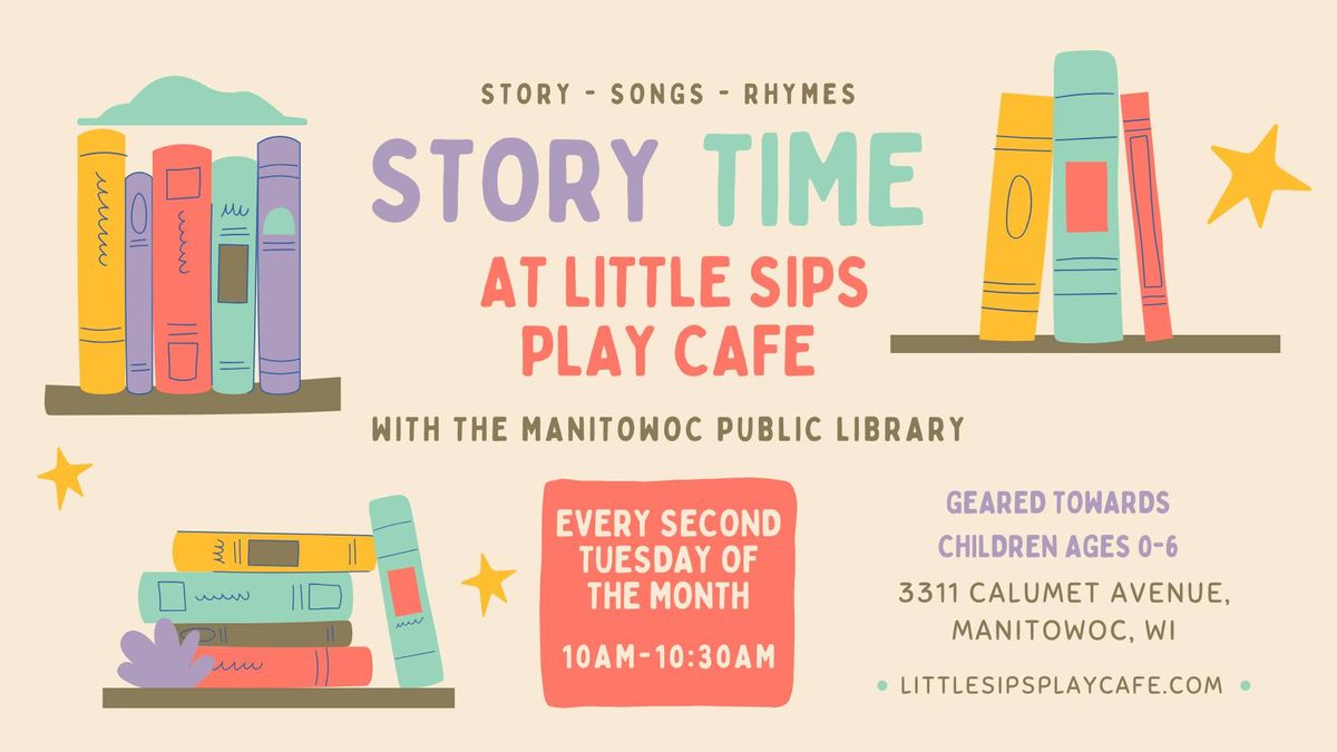 Storytime at Little Sips Play Cafe