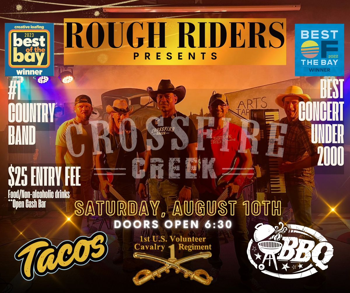 ROUGH RIDERS TAMPA | CROSSFIRE CREEK (NEW COUNTRY BAND)