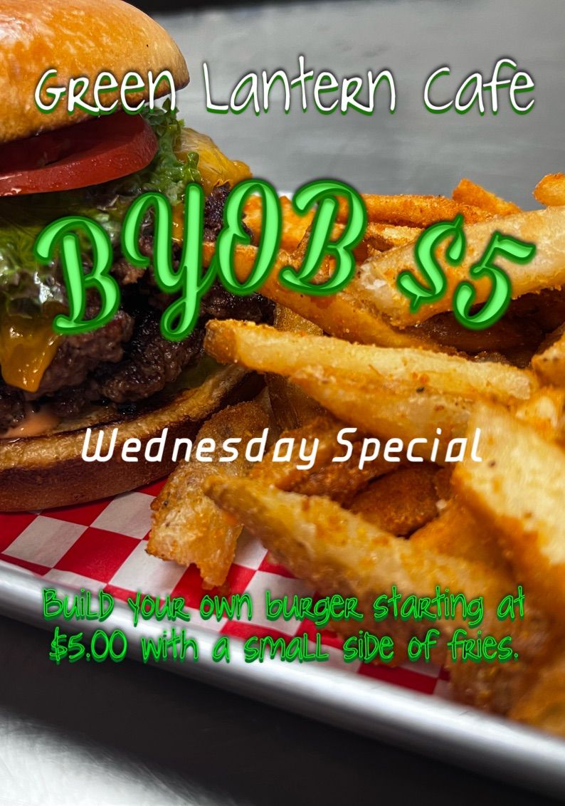 $5 Burger! Build Your Own Burger starting at just $5