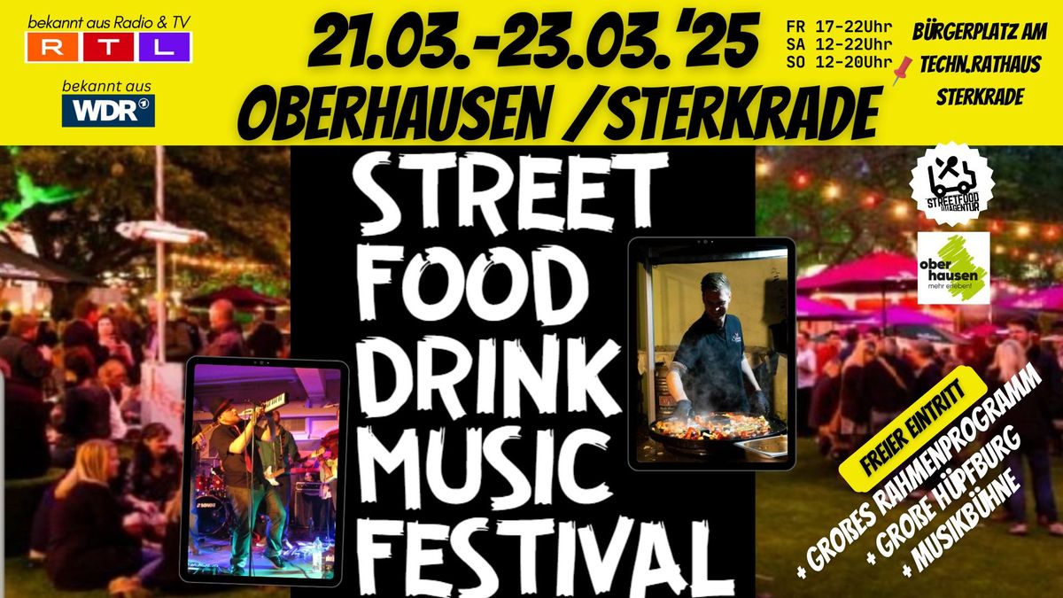 Streetfood Drink & Music Festival Oberhausen Sterkrade