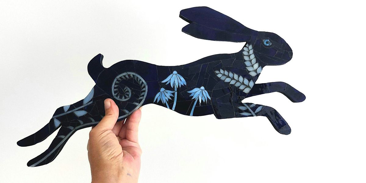 Leaping Hare - Glass Mosaic Workshop