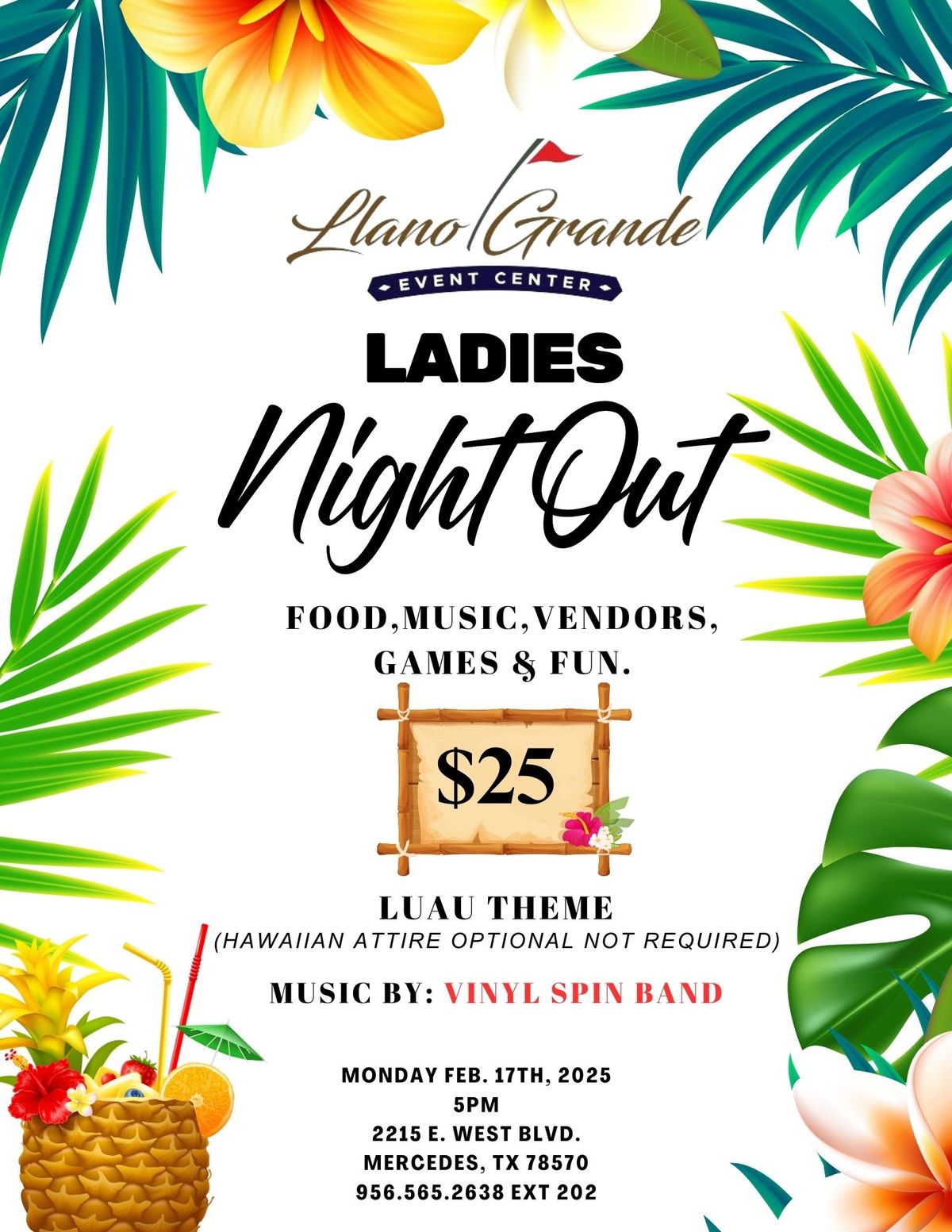 Ladies Night Out Luau Party 