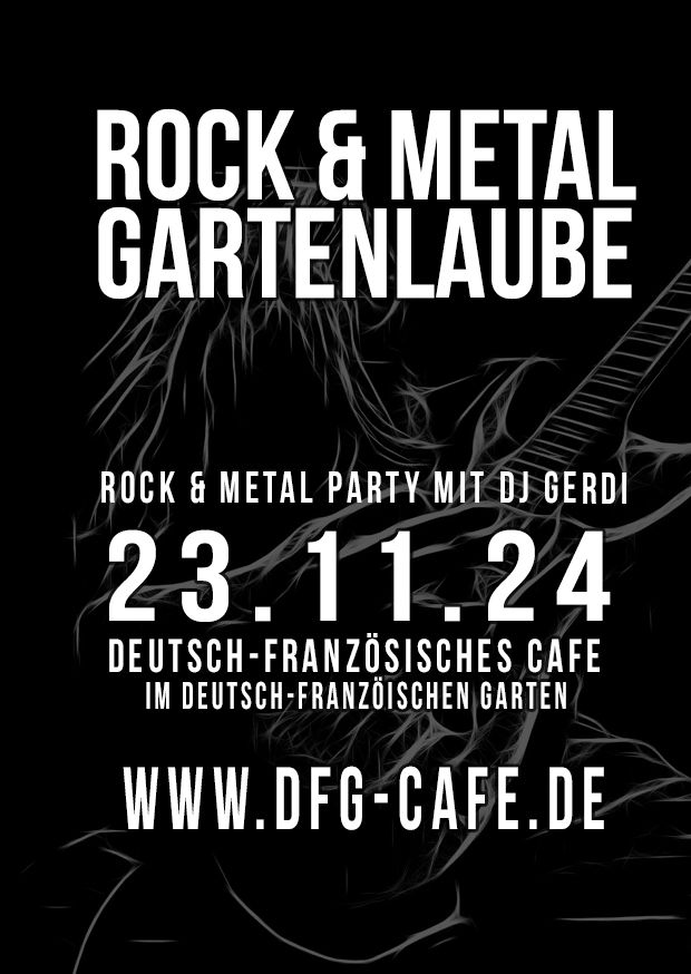 Rock & Metal Gartenlaube