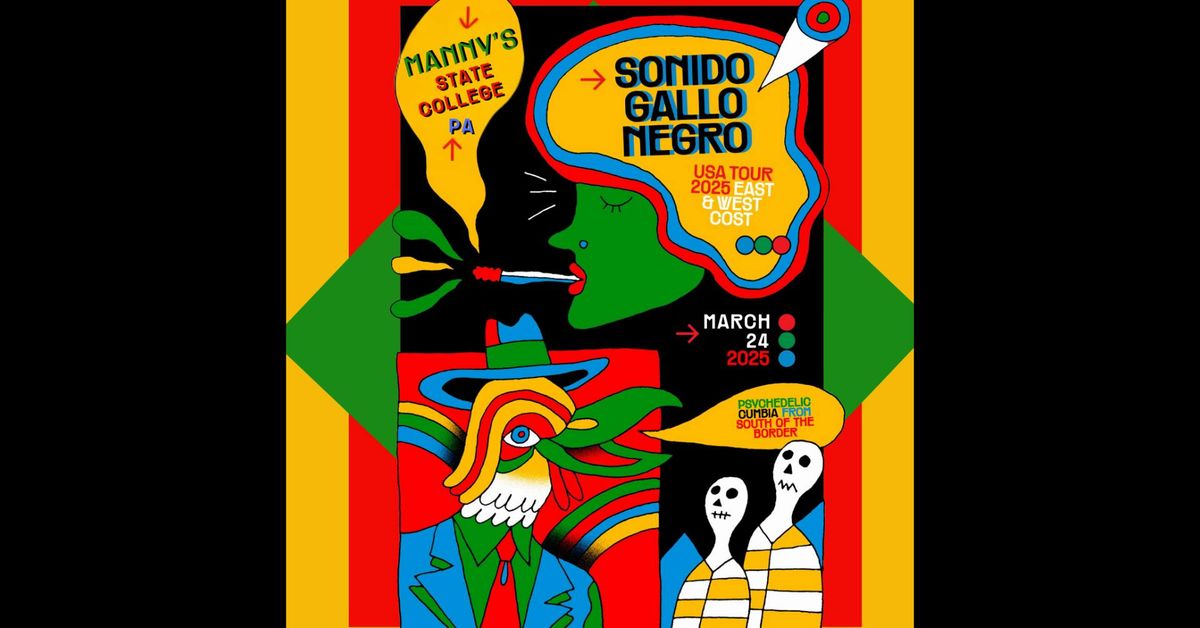 SECRET PLANET \/\/ SONIDO GALLO NEGRO (MEXICO CITY)- Live in State College