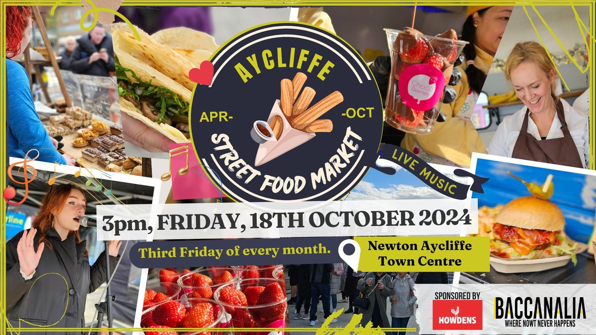 Street Food Market - Aycliffe October 2024