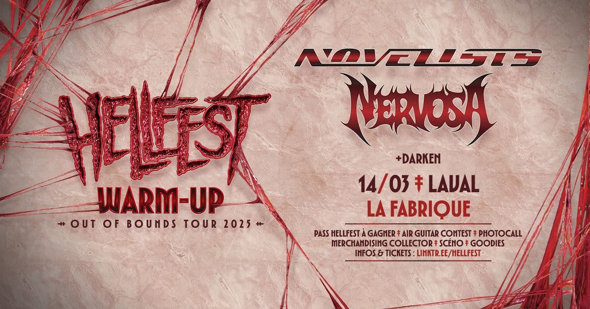 Hellfest Warm-up Tour | LAVAL - La Fabrique