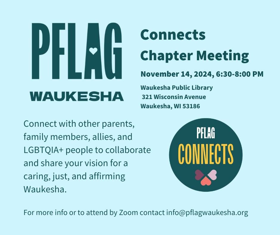 PFLAG Waukesha Connects Meeting