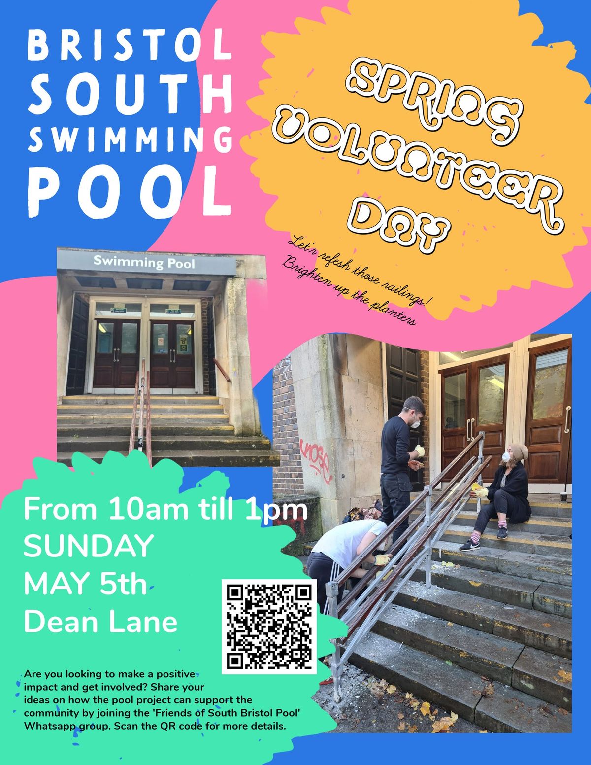 Bristol South Swimming Pool - Volunteer Morning
