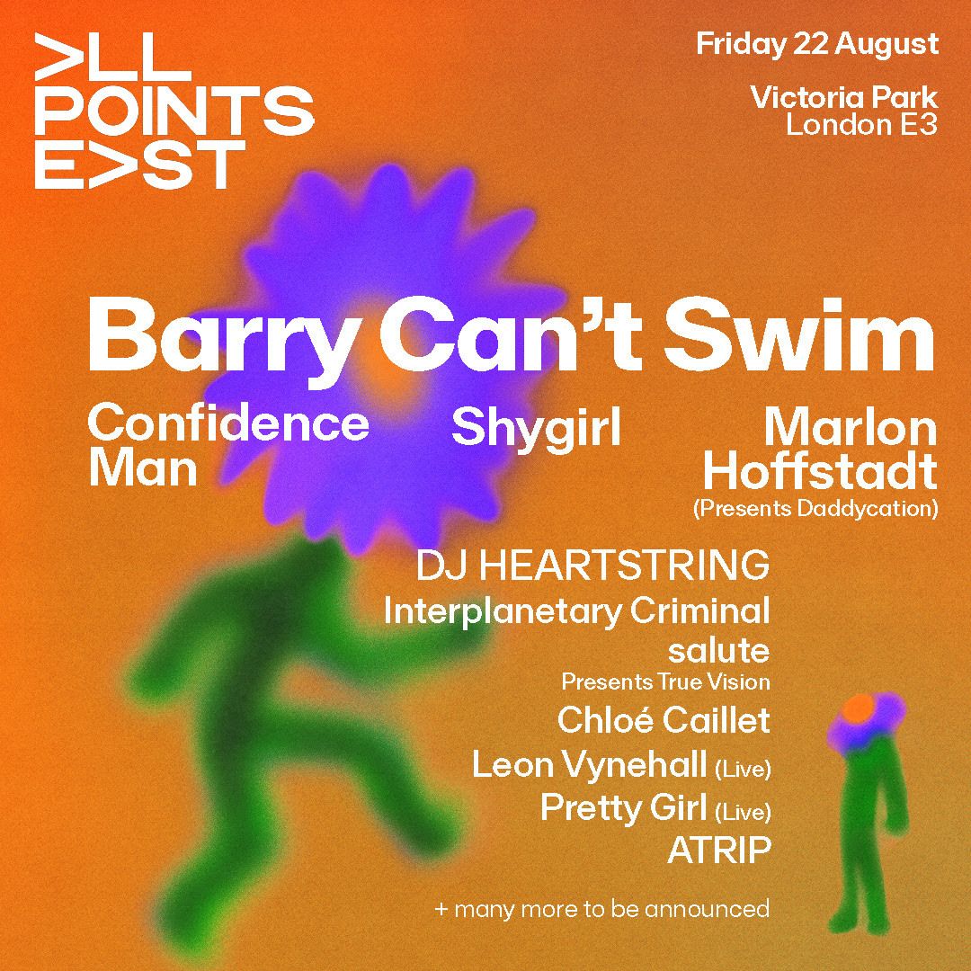 All Points East Festival - Barry Cant Swim at Victoria Park