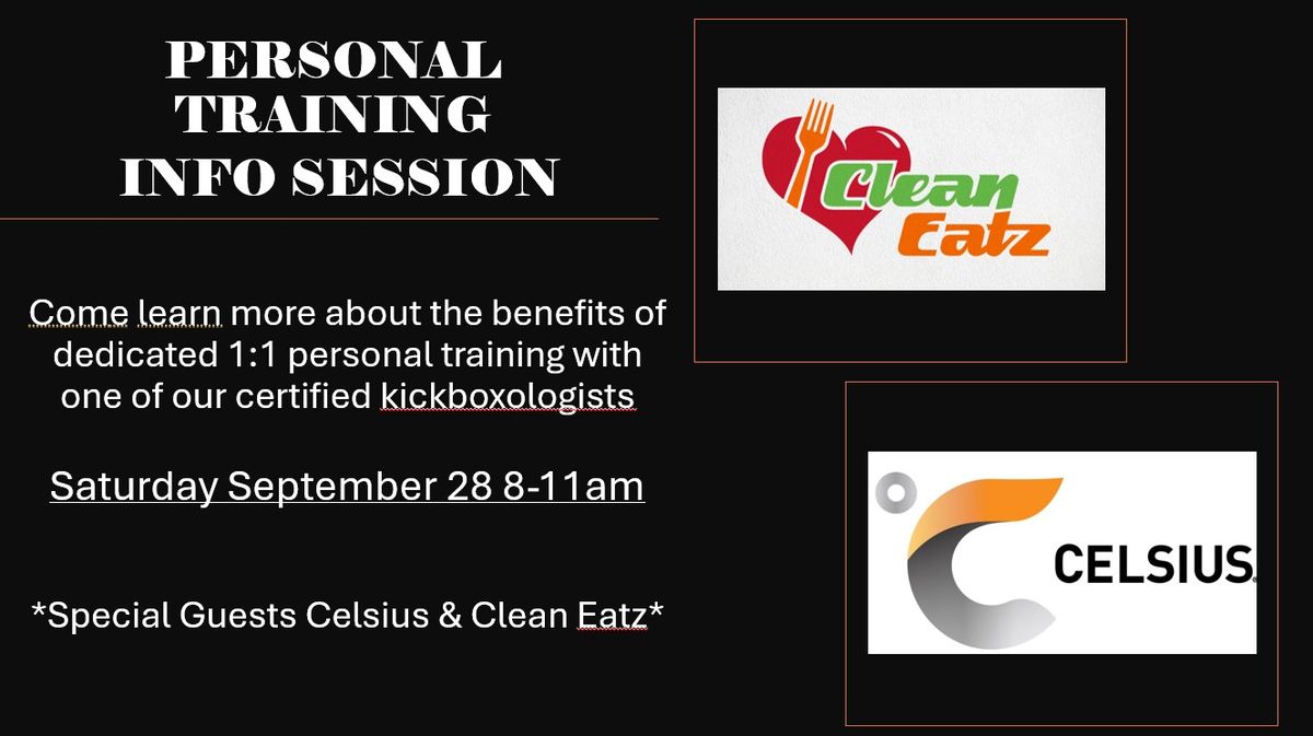 Personal Training Info Session